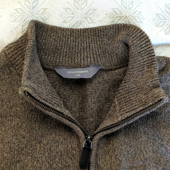 Denver Hayes 100% cotton sweater. Size Large. - Picture 4 of 5